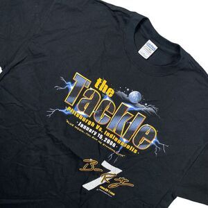 Vintage Pittsburgh Steelers The Tackle Big Ben Lightning Graphic Tee‎ Size 2XL